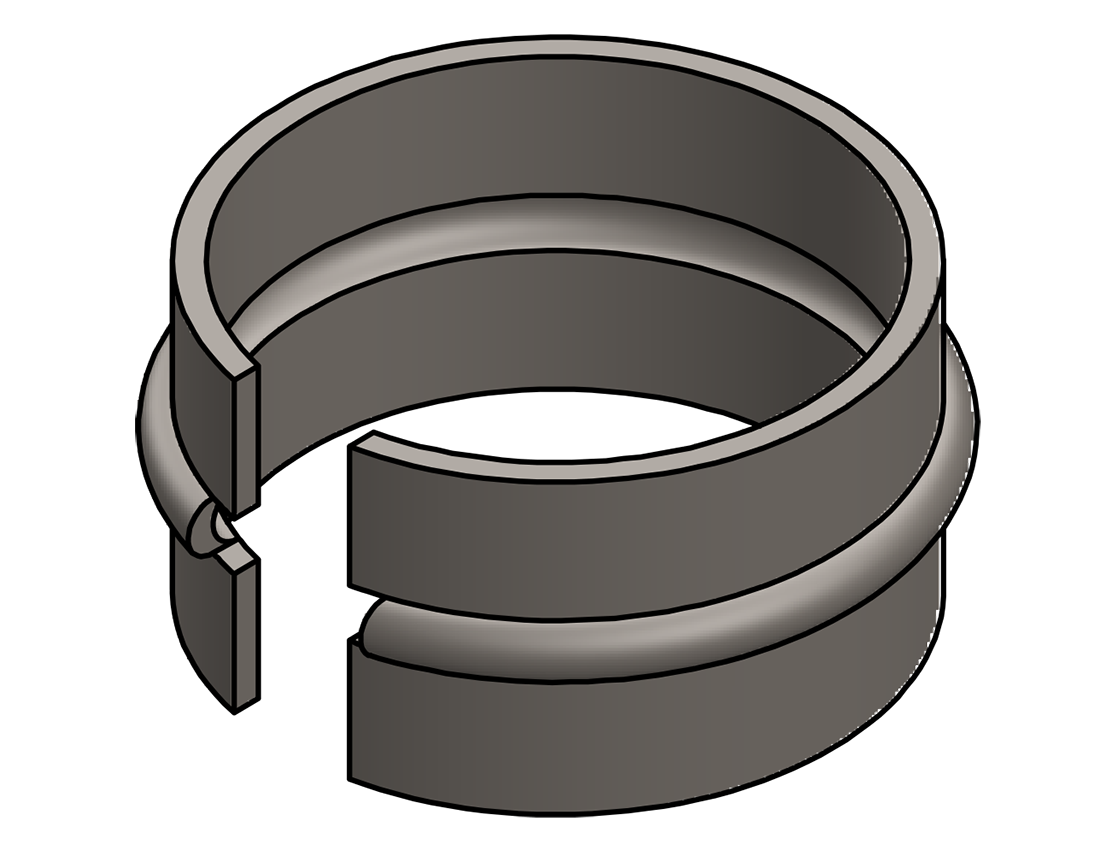 Picture of #WC166 - STEEL WELD CONNECTOR, 1 1/4" PIPE SCH 40