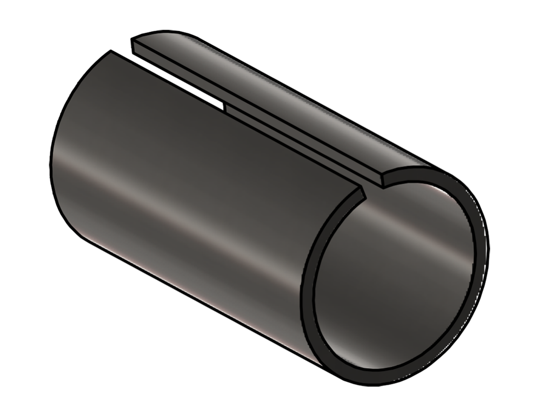 Picture of #DWL190-SS - STAINLESS STEEL DOWEL, 1 1/2" PIPE SCH 40