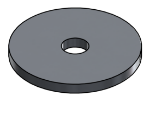 Picture of #9246-63 - ALUMINUM BRACKET BASE, 5/8" CENTER HOLE