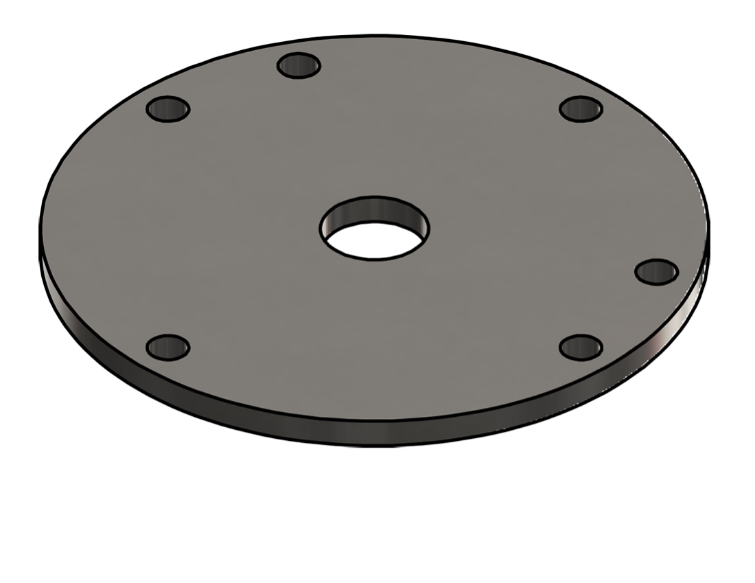 Picture of #AP400-SS - ANCHOR PLATE STAINLESS STEEL