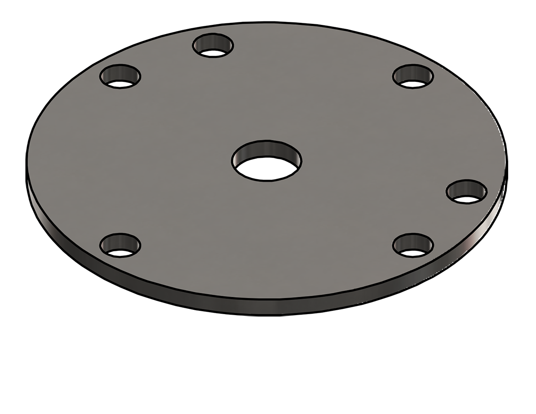 Picture of #AP450-SS - ANCHOR PLATE STAINLESS  STEEL
