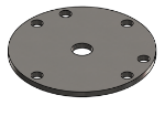 Picture of #AP450-SS - ANCHOR PLATE STAINLESS  STEEL