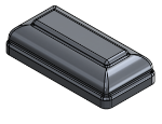 Picture of #NC240-AL - ALUMINUM 2"x4" Rectangular TUBE NEWEL CAP
