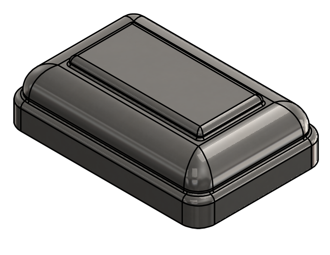 Picture of #NC460-SS - STAINLESS STEEL 4"x6" Rectangular TUBE NEWEL CAP