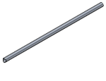 Picture of #CP1664048-AL - COPED POST ALUM 6063, 1 1/4" SCH 40 (1.315" O.D.)