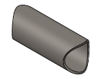 Picture of #CS200116 - OPED STUB STEEL, 2" O.D. X .120 WALL (11 GAGE)