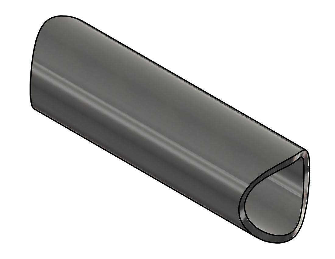 Picture of #CS150116-SS - COPED STUB S/S 304, 1 1/2" O.D. X .120 WALL (11 GAGE)