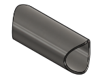 Picture of #CS200116-SS - COPED STUB S/S 304, 2" O.D. X .120 WALL (11 GAGE)
