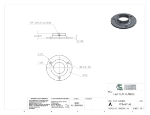 Picture of #FF1667-AL - ALUMINUM 1 1/4" PIPE FLAT FLANGE