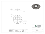 Picture of #FF1904-SS - STAINLESS STEEL 1 1/2" PIPE FLAT FLANGE