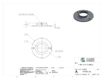 Picture of #FF1906-AL - ALUMINUM 1 1/2" PIPE FLAT FLANGE
