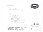 Picture of #FF1908-AL - ALUMINUM 1 1/2" PIPE FLAT FLANGE
