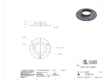 Picture of #FF2003-AL - ALUMINUM 2" TUBE FLAT FLANGE