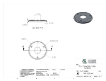 Picture of #RFF1323-AL - ALUMINUM 1" PIPE RAISED FLUSH FLANGE