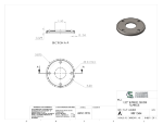 Picture of #RFF1504 - STEEL 1 1/2" TUBE RAISED FLUSH FLANGE