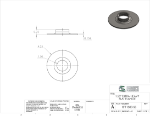 Picture of #XFF1500-SS - STAINLESS STEEL 1-1/2" TUBE EXTRA HEAVY FLAT FLANGE