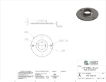 Picture of #XFF1502-SS - STAINLESS STEEL 1-1/2" TUBE EXTRA HEAVY FLAT FLANGE