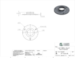 Picture of #XFF1663-AL - ALUMINUM 1-1/4" PIPE EXTRA HEAVY FLAT FLANGE