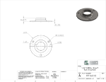 Picture of #XFF1663-SS - STAINLESS STEEL 1-1/4" PIPE EXTRA HEAVY FLAT FLANGE