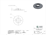 Picture of #XFF1665-AL - ALUMINUM 1-1/4" PIPE EXTRA HEAVY FLAT FLANGE