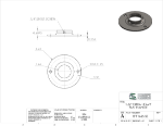Picture of #XFF1666-SS - STAINLESS STEEL 1-1/4" PIPE EXTRA HEAVY FLAT FLANGE