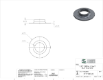 Picture of #XFF1900-AL - ALUMINUM 1-1/2" PIPE EXTRA HEAVY FLAT FLANGE