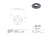 Picture of #XFF1904-AL - ALUMINUM 1-1/2" PIPE EXTRA HEAVY FLAT FLANGE
